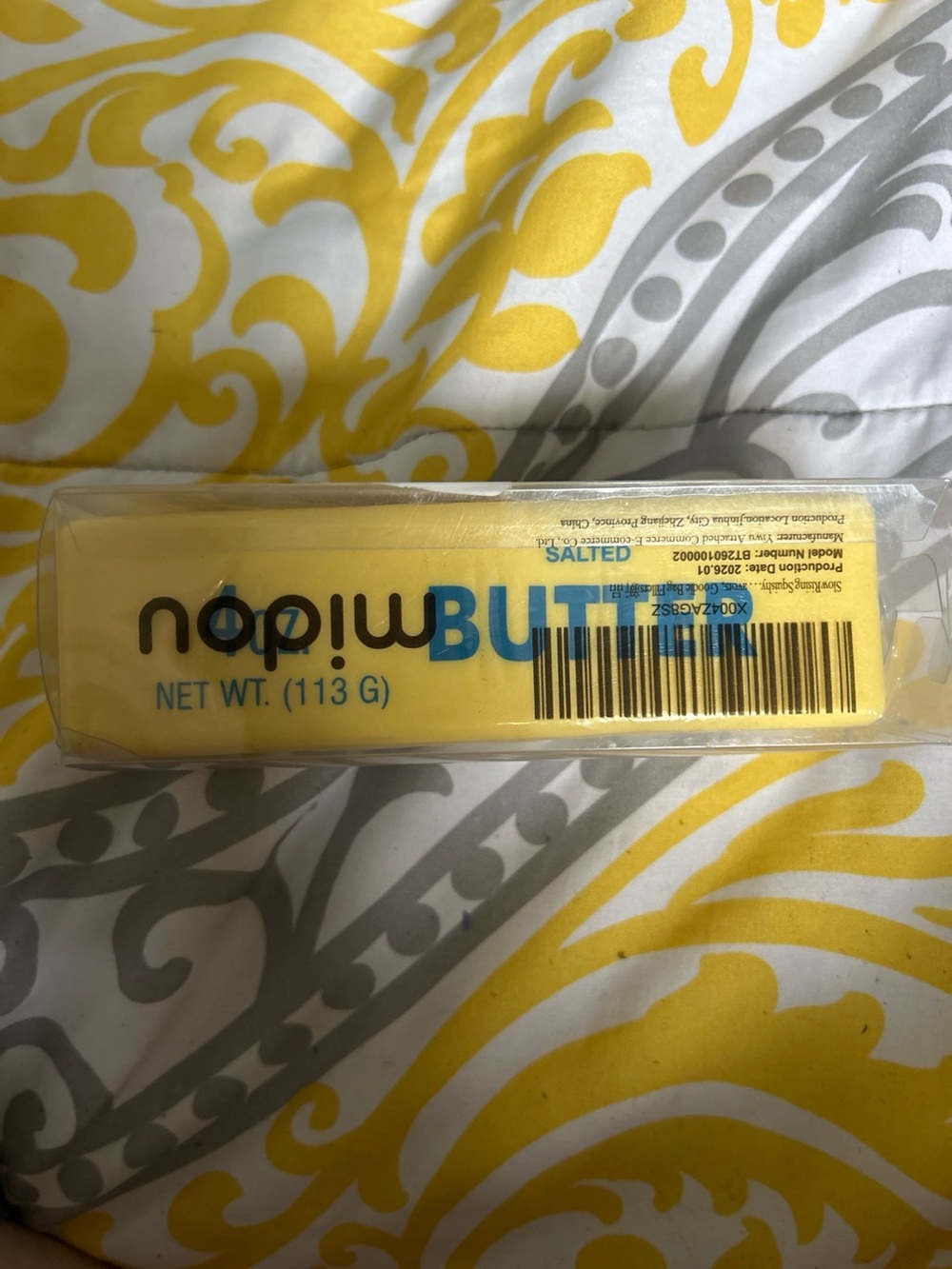 Butter Stick Slow-Rising Squishy Toy — Novelty